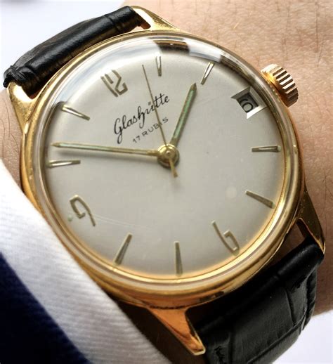 glashütte vintage watches.